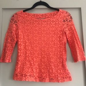 Banana Republic Lace Top - 0P
